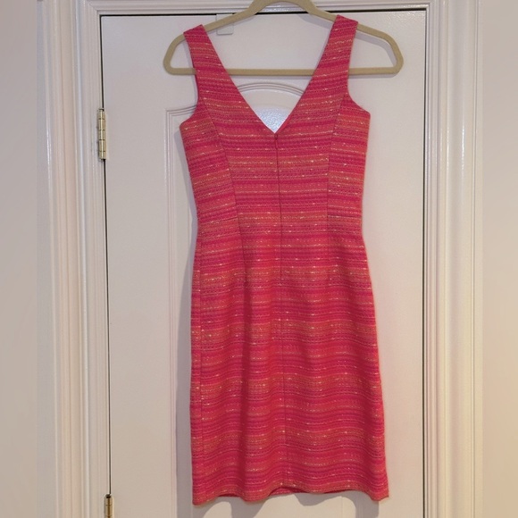 Lilly Pulitzer Laidley Dress in Bright Pink Size 00 - Picture 5 of 10